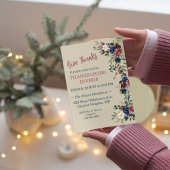 フローラテーマ感謝祭ディナカスタムー 招待状