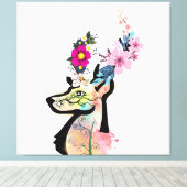 フローラディアアート自然&ワイルドライフイラストレーション キャンバスプリント (インサイチュ (ウッドフロア))