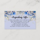 フローラデイジーハネムーンファンドブライダルシャワー結婚ズ エンクロージャーカード (正面)