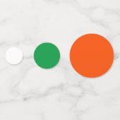 フローラデイジーバチェロレッテ パーソナライズされた コンフェッティ (裏面)