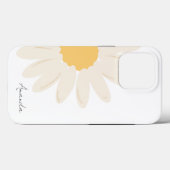 フローラデイジーモダンミニマルiPhone 13ケース Case-Mate iPhoneケース (裏面 (横))