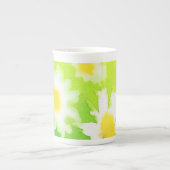 フローラデイジー骨中国マグカップ ボーンチャイナマグカップ (正面)