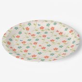 フローラデイジー ペーパープレート (アングル)