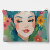 フローラデイドリームポートレート アクセサリーポーチ (裏面)