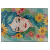 フローラデイドリームポートレート カッティングボード (正面)