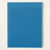 フローラデイドリームレトロ60s 70s花カラフル プランナー手帳 (裏面)