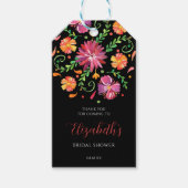 フローラデイ・オブ・ザ・デッドブライダルシャワー ギフトタグ (正面)