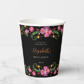 フローラデイ・オブ・ザ・デッドブライダルシャワー 紙コップ (正面)