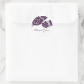 フローラデカデンスありがとうステッカー ラウンドシール (バッグ)