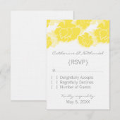 フローラデカデンス応答カード 出欠カード (正面/裏面)