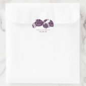 フローラデカデンス結婚式用シール ハートシール (バッグ)