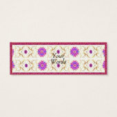 フローラデコギフトラベル (裏面)