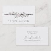 フローラデコールフルート先生 名刺 (正面/裏面)