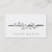 フローラデコールフルート先生 名刺 (正面)