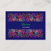 フローラデザイカラフルナーの花（美） 名刺 (正面)