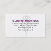 フローラデザイナー名刺 名刺 (裏面)