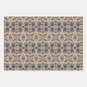 フローラデザイパターン（の模様が）あるナー ラッピングペーパーシート (正面2)