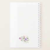 フローラデザインの所有者の個人名 プランナー手帳 (裏面)