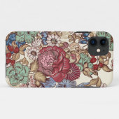 フローラデザインの電話 Case-Mate iPhoneケース (裏面(横))