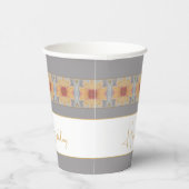 フローラデザインイン桃 紙コップ (右)