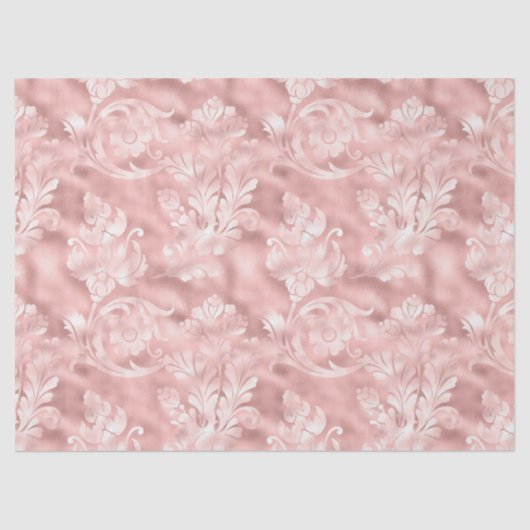 フローラデザインオンブラシ華美ュピンクデコパージ 薄葉紙 (正面)