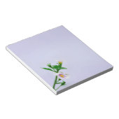 フローラデザインオンブルー ノートパッド (アングル)