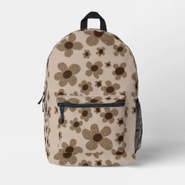 フローラデザインバックパック プリントバックパック