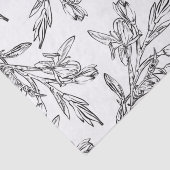 フローラデザインパターンティッシュペーパー 薄葉紙 (詳細)