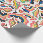 フローラデザインパターンラッピング紙 ラッピングペーパー (角)