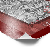 フローラデザインフレームテンプレート フォトプリント (角)