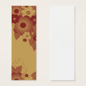 フローラデザインブックマーク (正面&裏面)