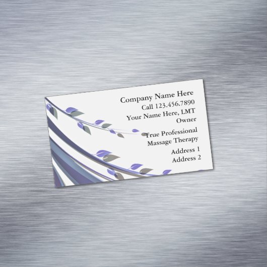 フローラデザインマッサージ マグネット名刺 (インサイチュ)