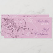 フローラデザインラックカード (正面/裏面)