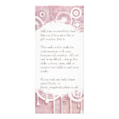 フローラデザインラックカード ラックカード (裏面)