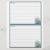 フローラデザインレシピページレシピバインダー (正面)