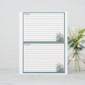 フローラデザインレシピページレシピバインダー (スタンド正面)