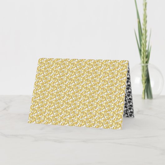 フローラデザイン二十一 箔シーズンカード (正面)