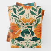 フローラデザイン包装紙 ラッピングペーパーシート (インサイチュ)