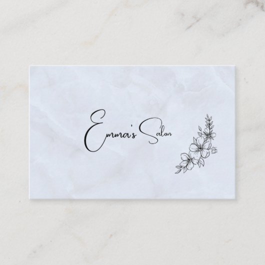 フローラデザイン名刺 名刺 (正面)