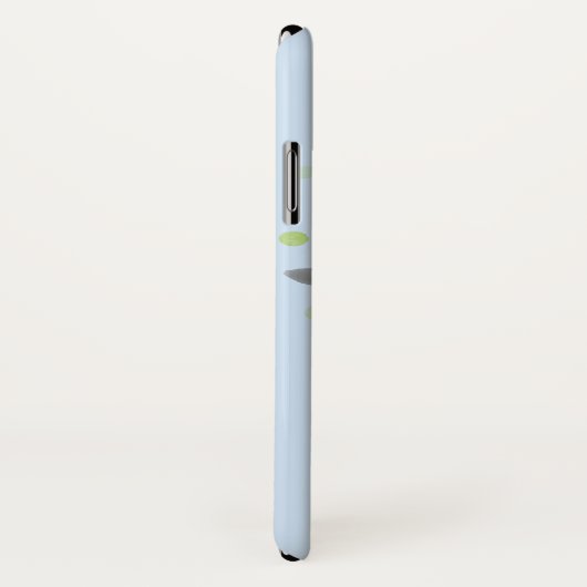 フローラデザイン名Emma。 Case-Mate iPhoneケース (裏面/右)