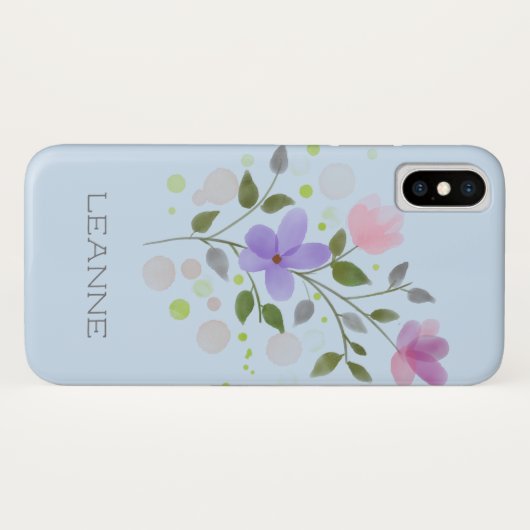 フローラデザイン名Leanne Case-Mate iPhoneケース (裏面(横))