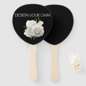 フローラデザイン独自 ハンドファン (正面&裏面)