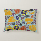 フローラデザイン背景 アクセントクッション (裏面)