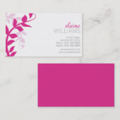 フローラデザイン通話カード コーリングカード (正面/裏面)