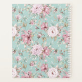 フローラデザイン青 プランナー手帳 (裏面)