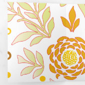 フローラデザイン19 三つ折りクリスマスカード (内部最初)