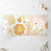 フローラデザイン19 三つ折りクリスマスカード (内部)