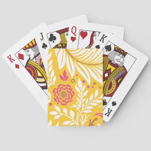 フローラデザイン24 トランプ (裏面)