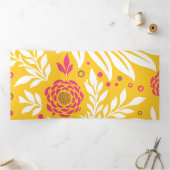 フローラデザイン24 三つ折りクリスマスカード (内部)