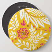 フローラデザイン24 缶バッジ (正面&裏面)